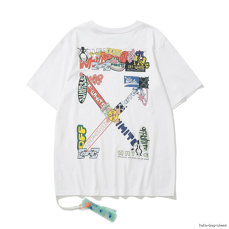 2061-29 White Style 6129 Anime Graphic T-Shirt Holiday Edit