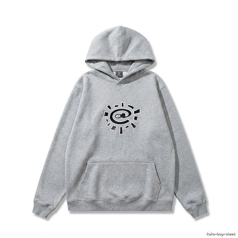 ADWYSD trendy brand gray hoodie