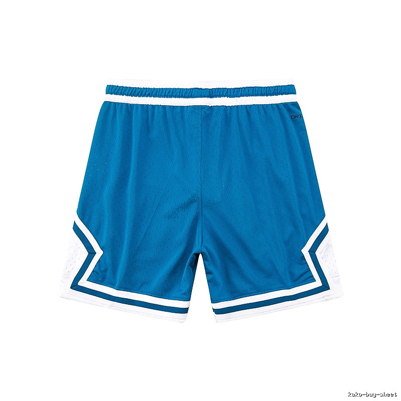 AJ basketball style blue shorts