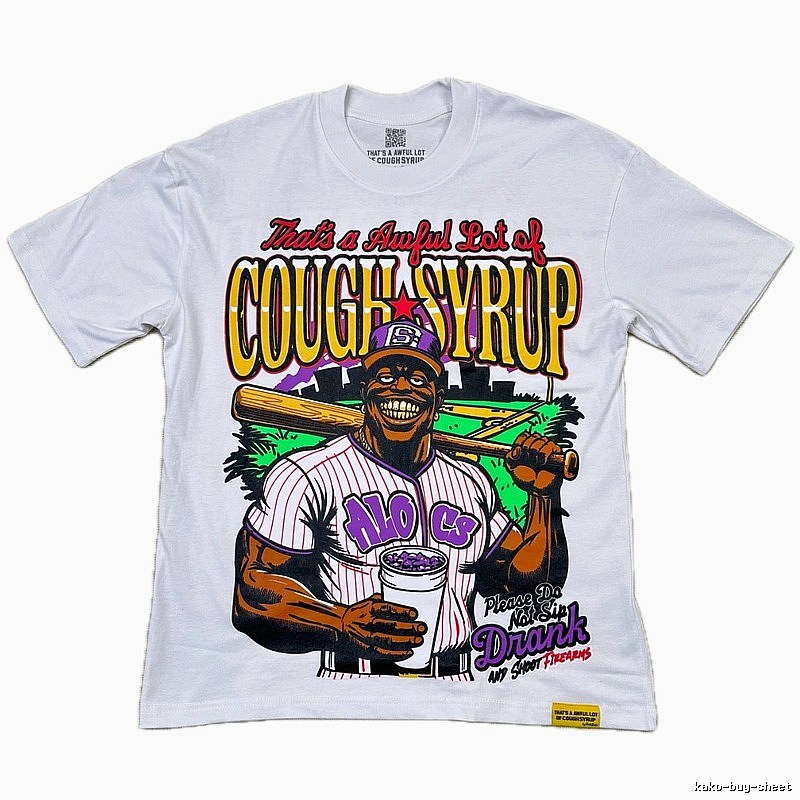 ALOCS American Vintage Baseball White Short-sleeve T-shirt
