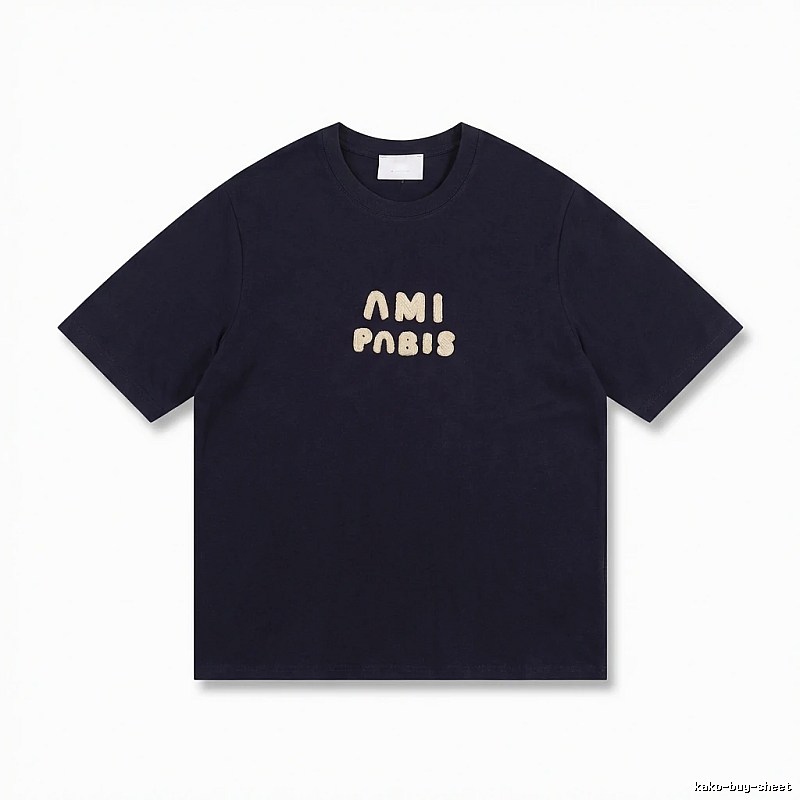 AMI Paris Alphabet Style T-shirt