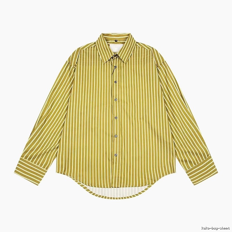AMI striped retro-style shirt