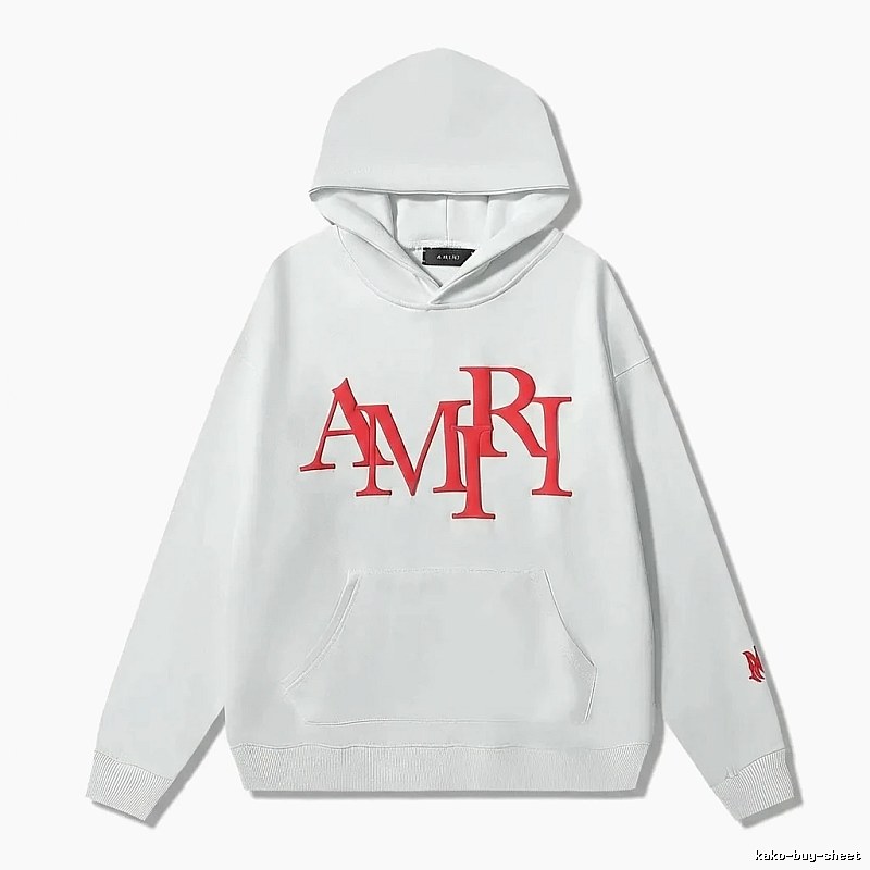 AMIRI letter-print hoodie