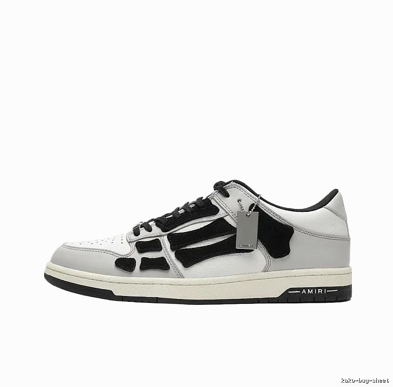 AMIRI Retro Black and White Sneakers