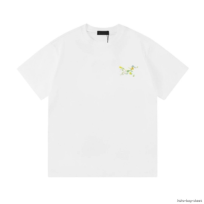 Arc'teryx Floral Print Outdoor Style White T-Shirt