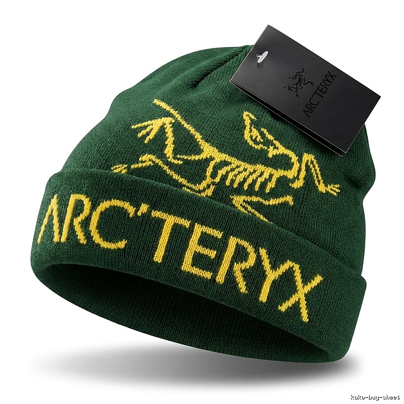Arc'teryx trendy and cool style olive green hat