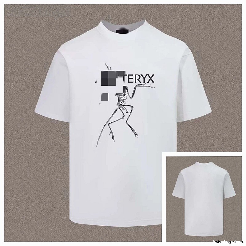 Arc'teryx Veilance Series Trendy and Cool White Short Sleeve T-Shirt