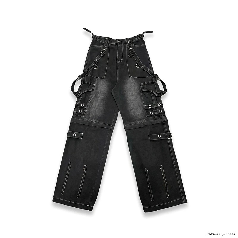 Balenciaga dark workwear style jeans