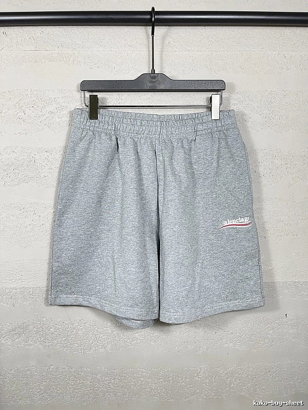 Balenciaga grey sports shorts