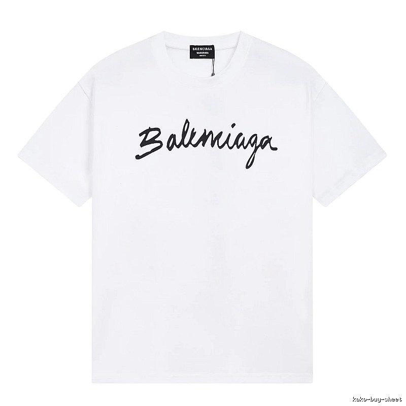 Balenciaga letter simple white T-shirt