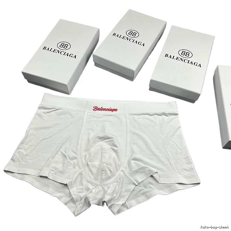 Balenciaga minimalist style white underwear