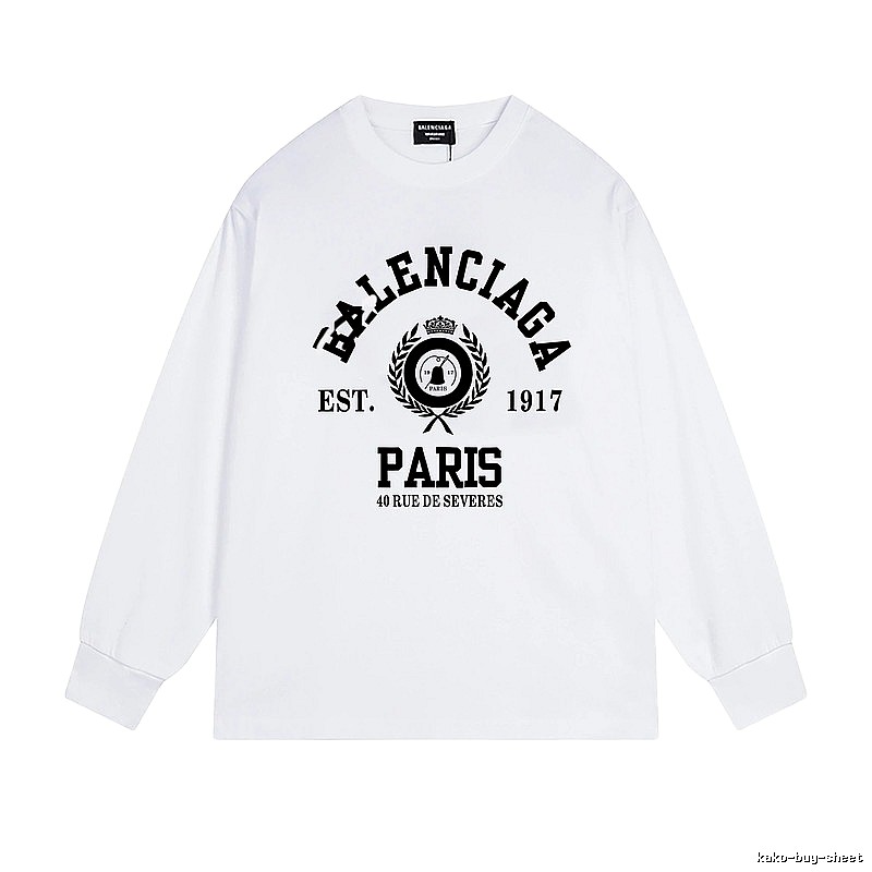 Balenciaga retro-style white T-shirt