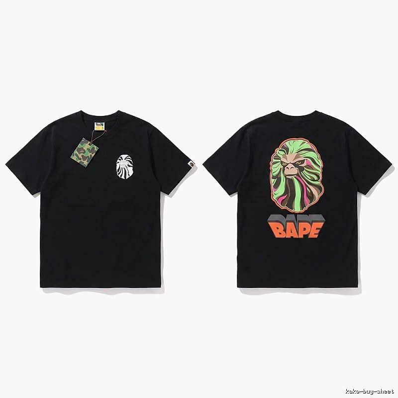 Bape Ape Head Cool Black T-shirt