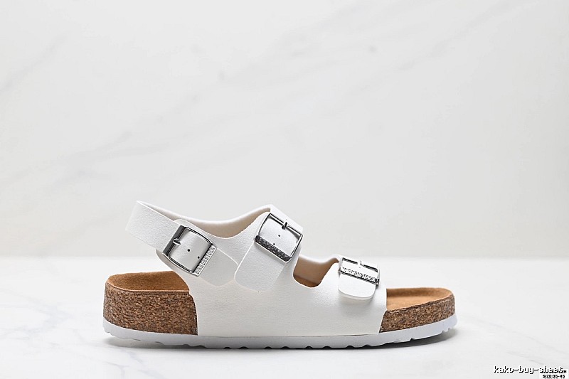 Birkenstock Classic Casual Style White Sandals