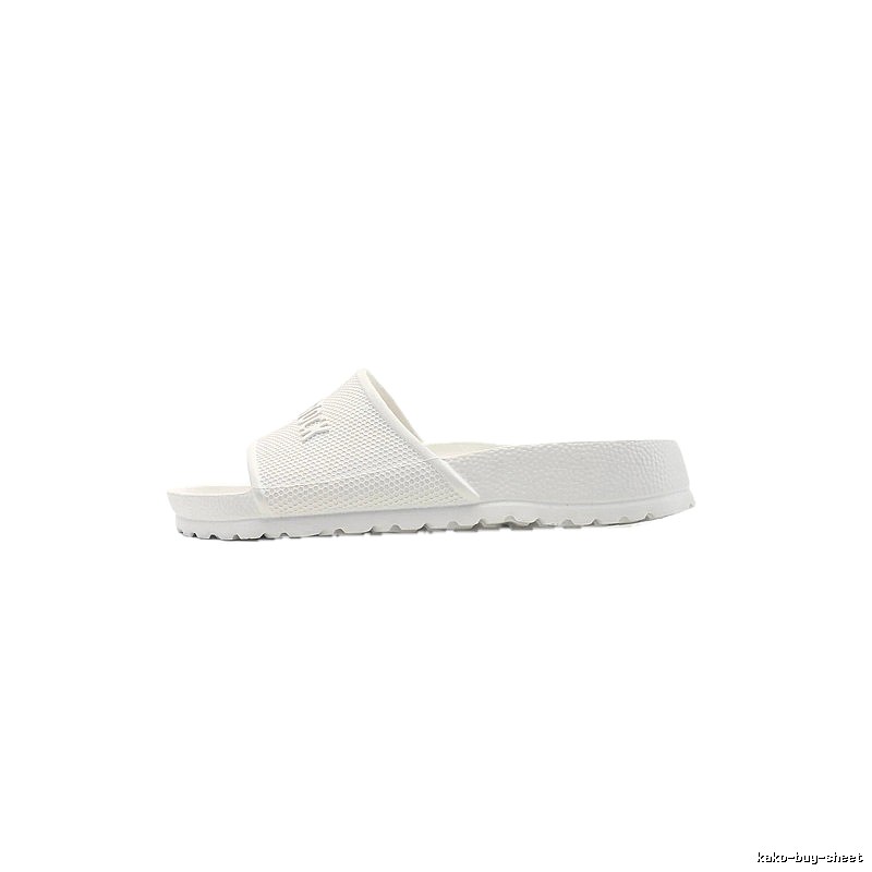Birkenstock Minimalist Casual Style White Slide Sandals