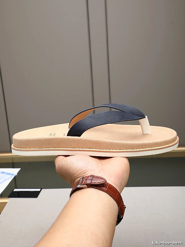 Brunello Cucinelli Casual Color-block Flip-flops