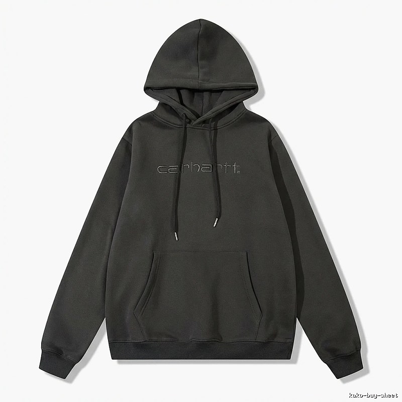 Carhartt basic black hoodie