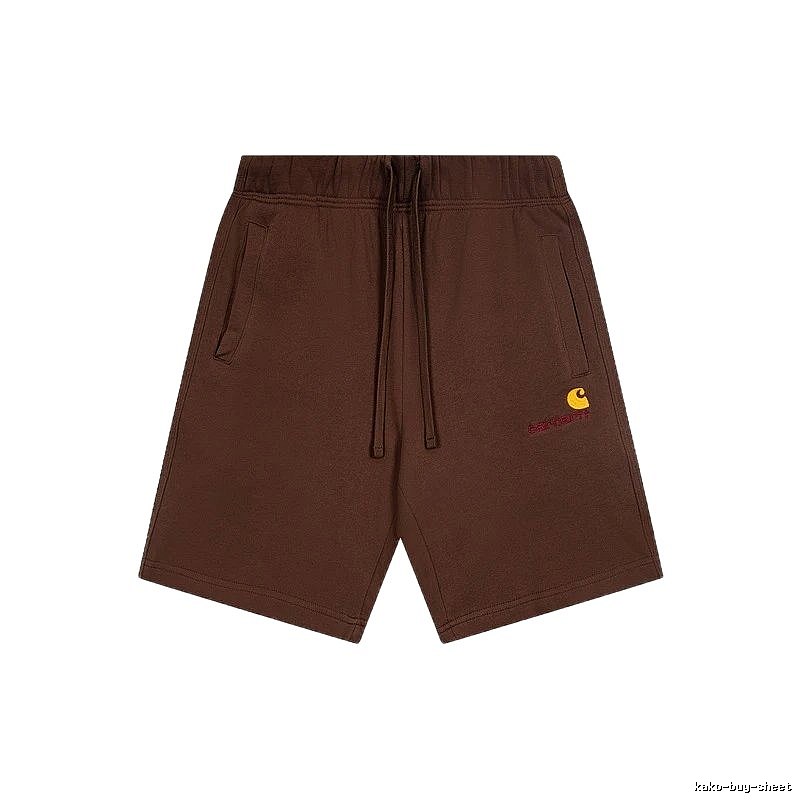 Carhartt Basic Casual Brown Shorts