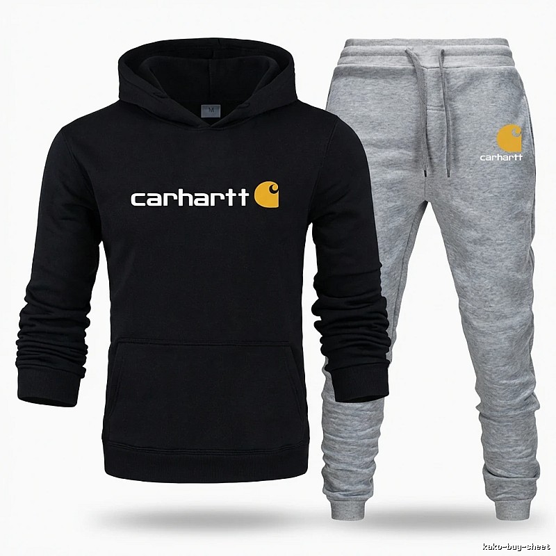 Carhartt casual style black and gray suit