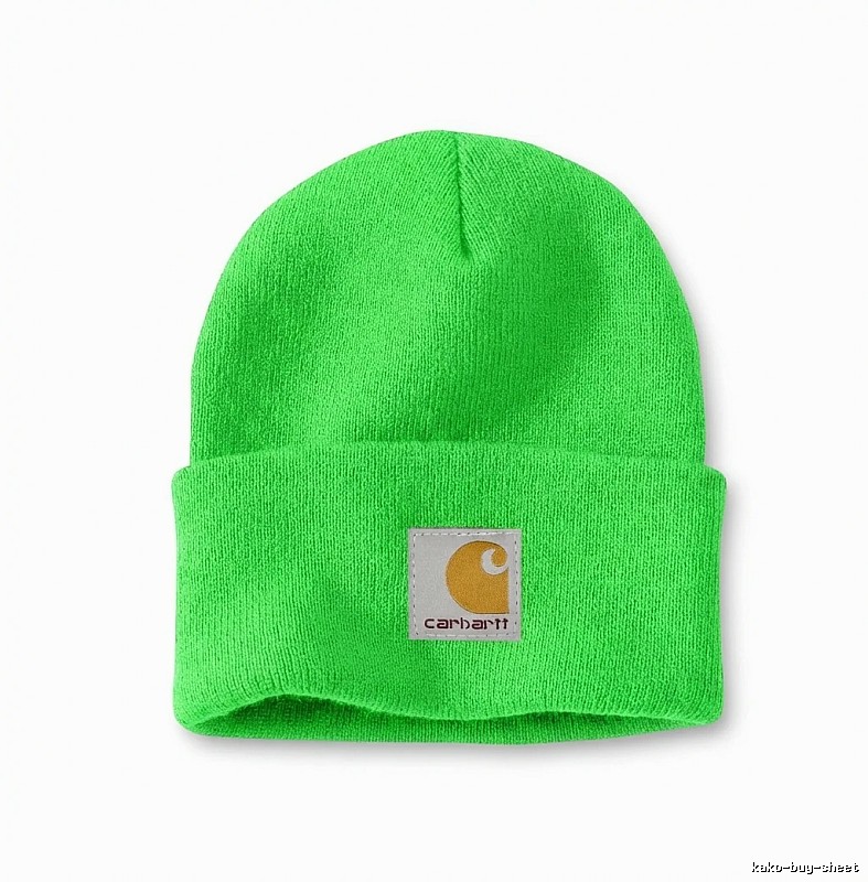 Carhartt solid color trendy green hat