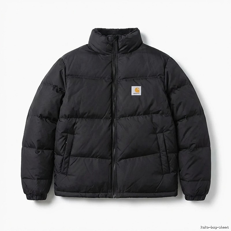 Carhartt warm black down jacket
