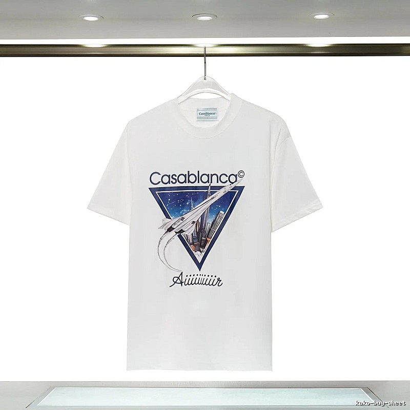 Casablanca Universe Wind White T-shirt