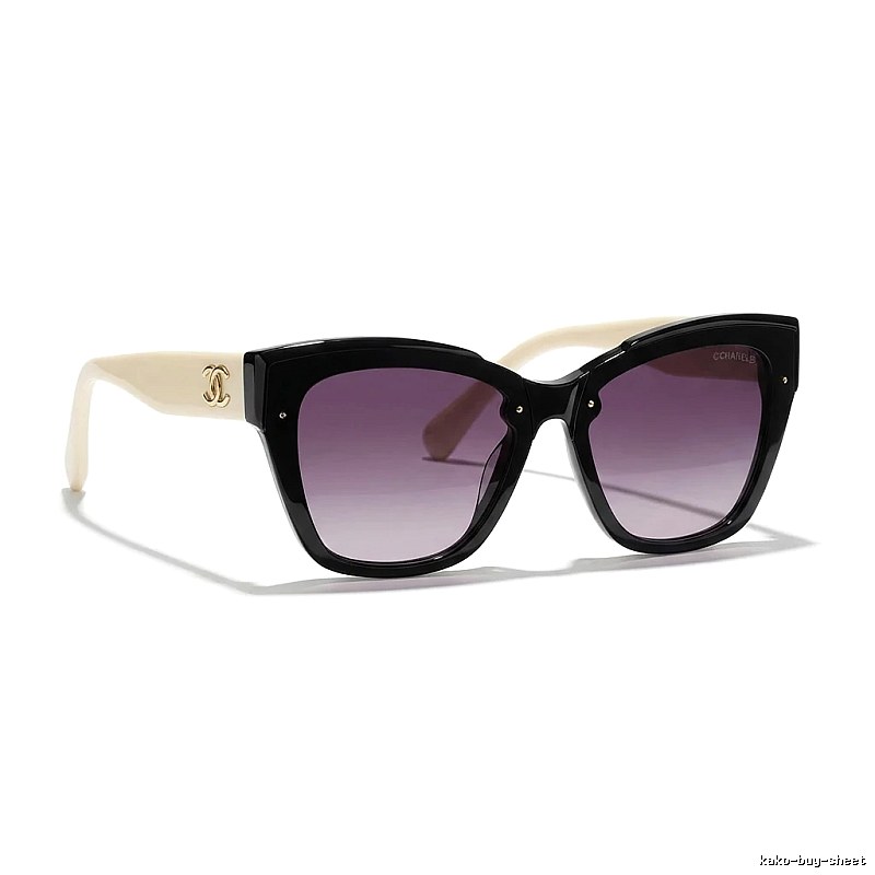 Chanel's classic black sunglasses