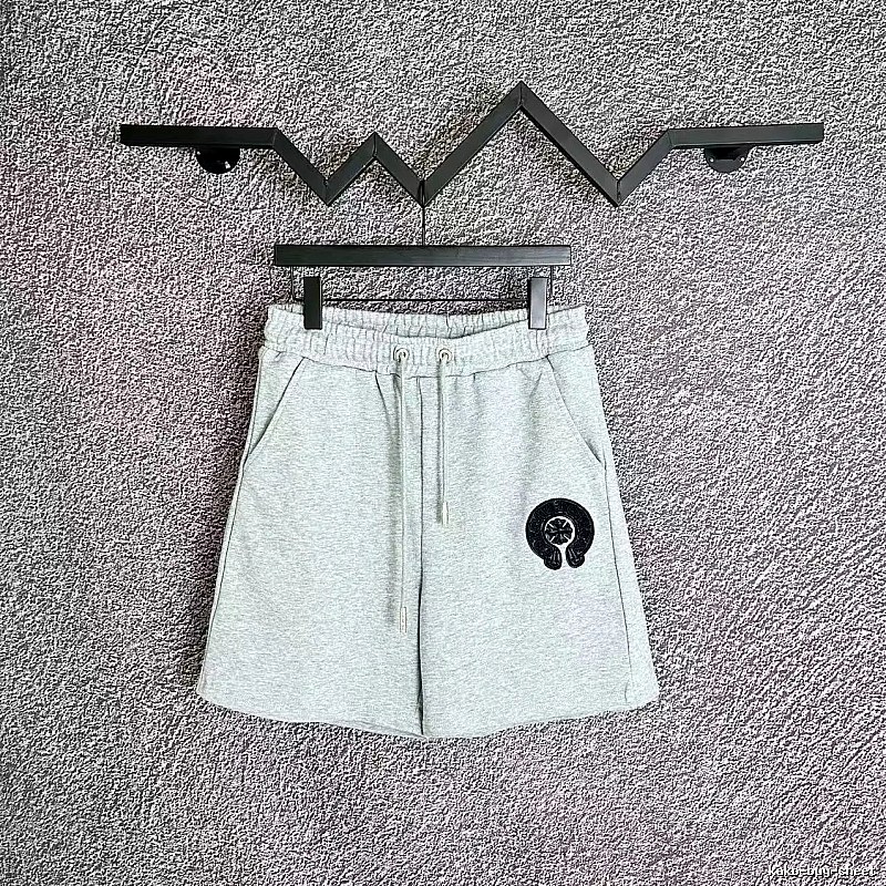 Chrome Hearts casual light gray shorts