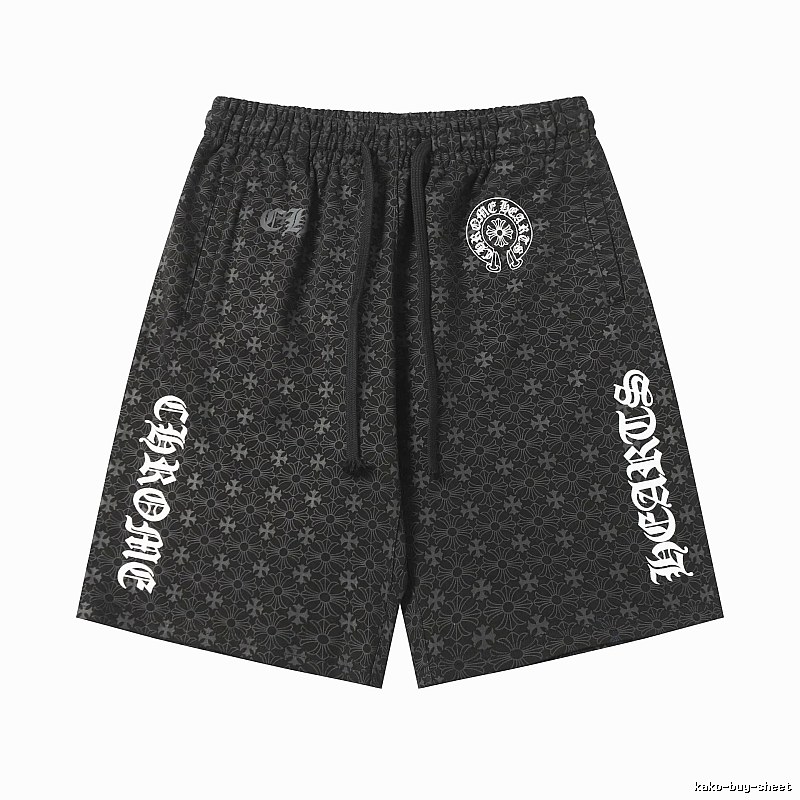 Chrome Hearts Dark Style Shorts