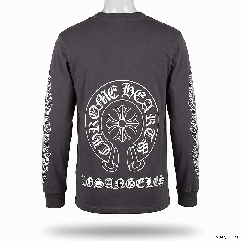 Chrome Hearts Print Dark Style Long-sleeve