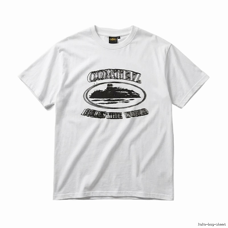 Corteiz retro-style white T-shirt