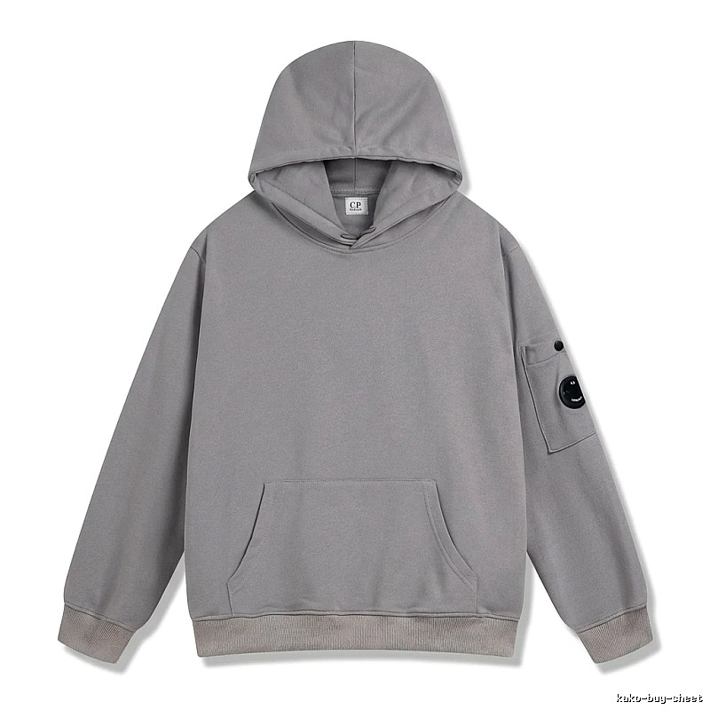 C.P. Grey Trendy Brand Hoodie