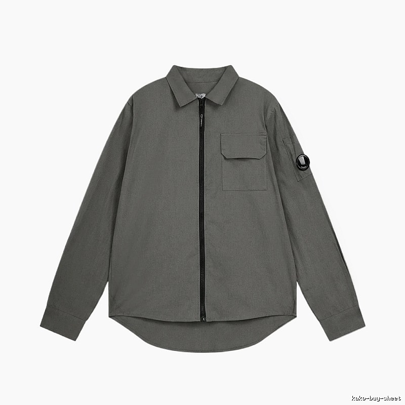 C.P. Grey Workwear Style Shirt