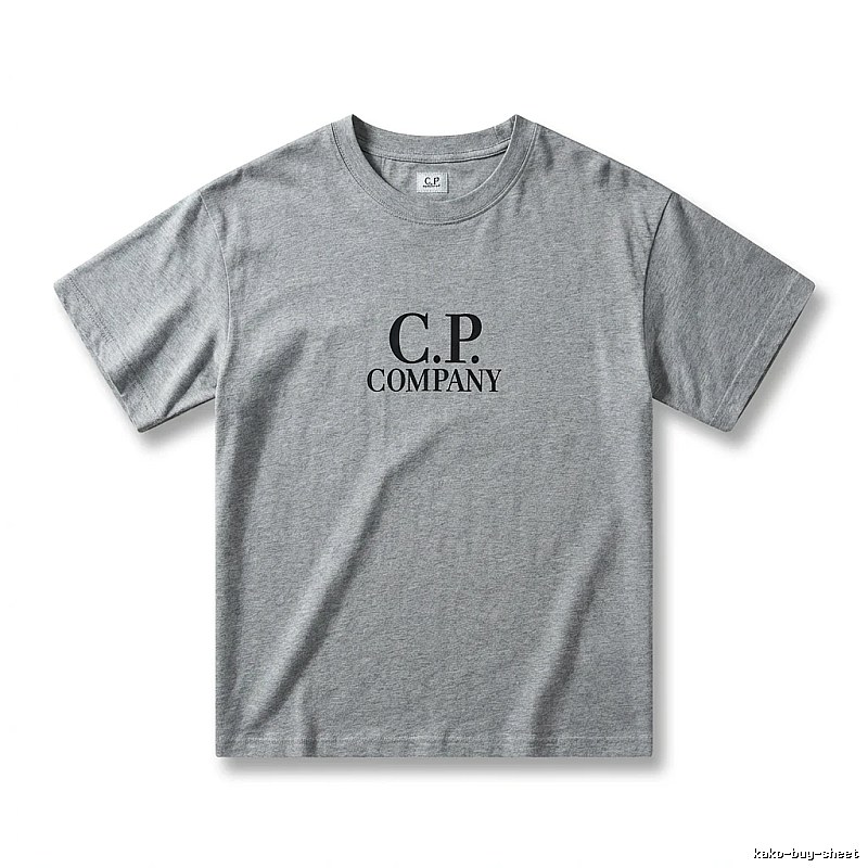 C.P. Simple Style Grey T-shirt