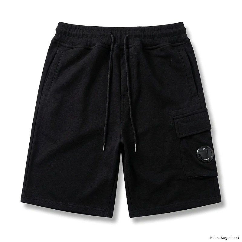 C.P. workwear style black shorts