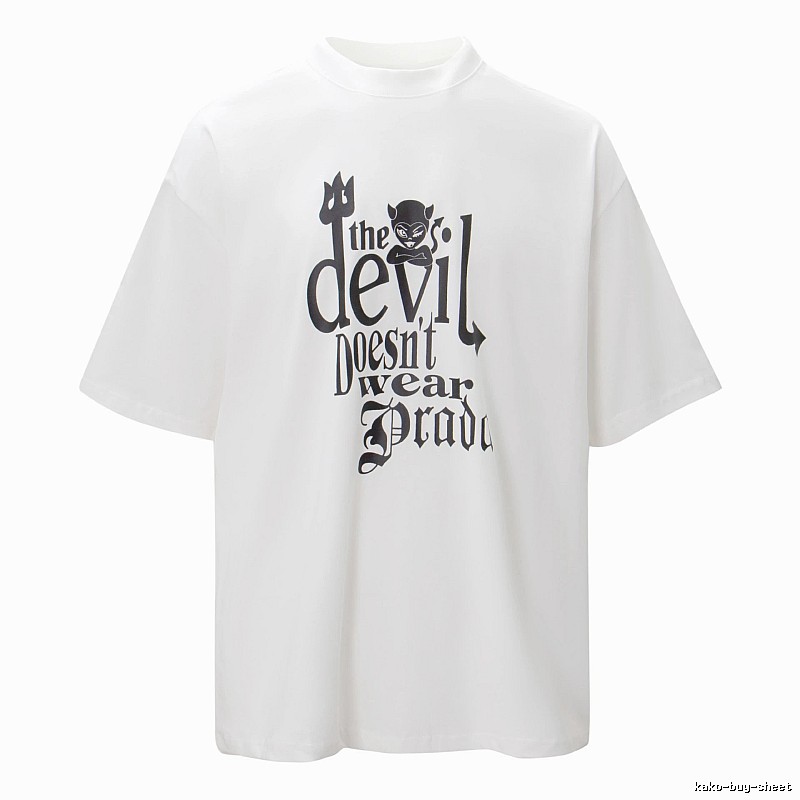 Daily Statement graphic T-shirt Black Colorful Lucky for City Outfits