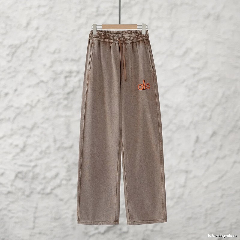 Daily Taupe Alo Yoga Wide Lounge Pants