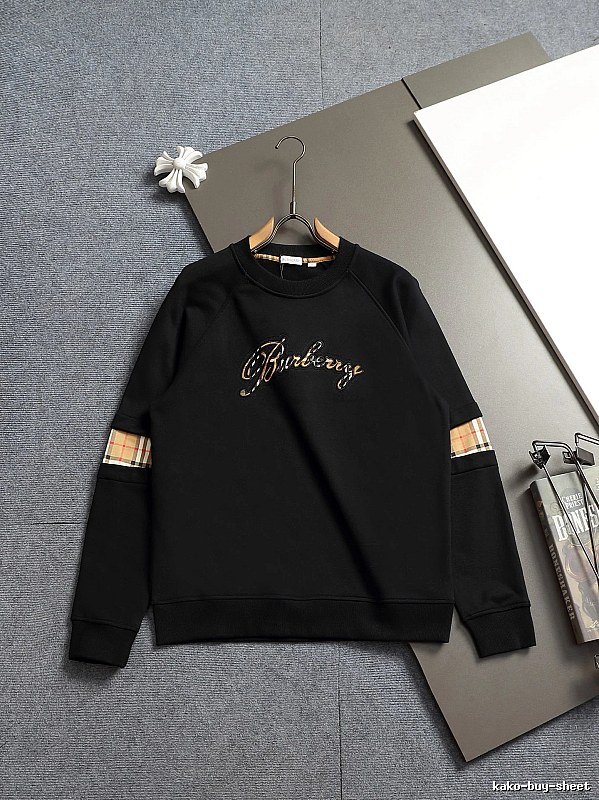 Daily Wear Burberry Sweatshirt Hooded Style