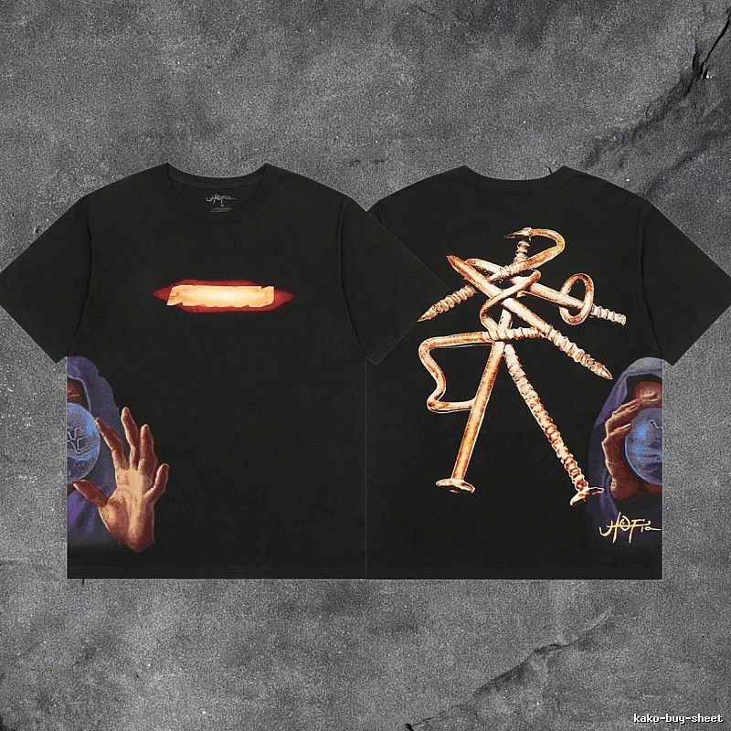 Denim Tears 2032-09 Black Style 3209 Graphic T-Shirt Travel Styling