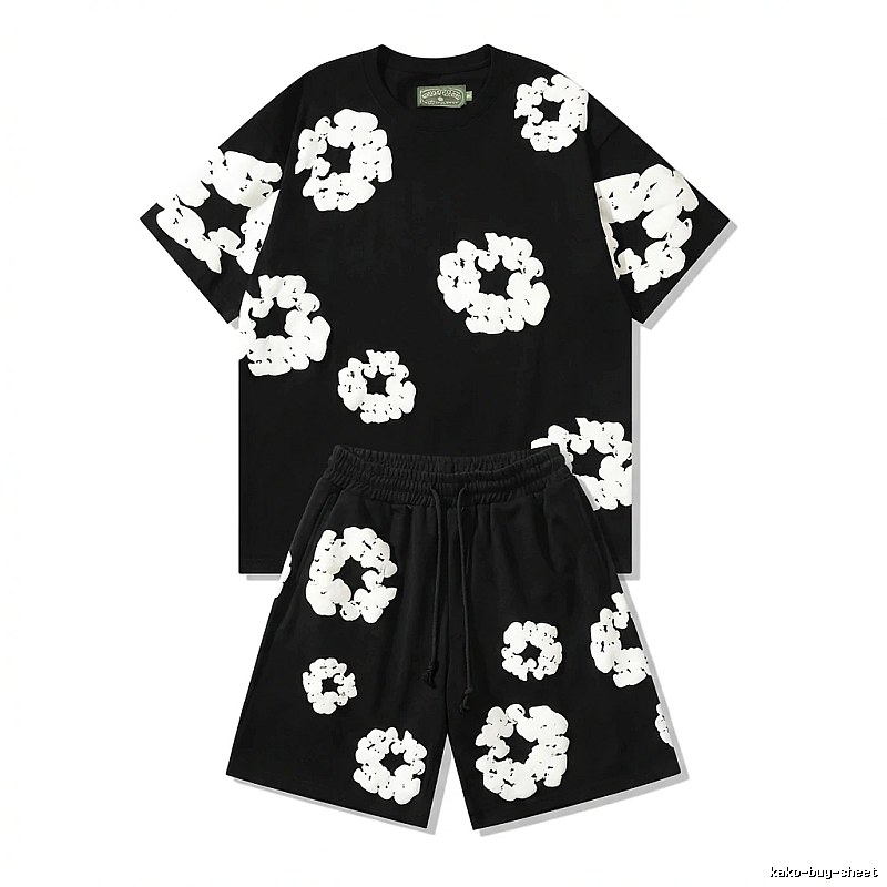 DENIM TEARS Printed Casual Style Set