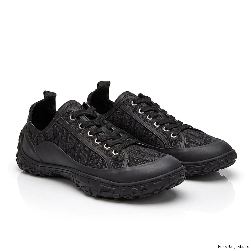 Dior retro-style black sneakers