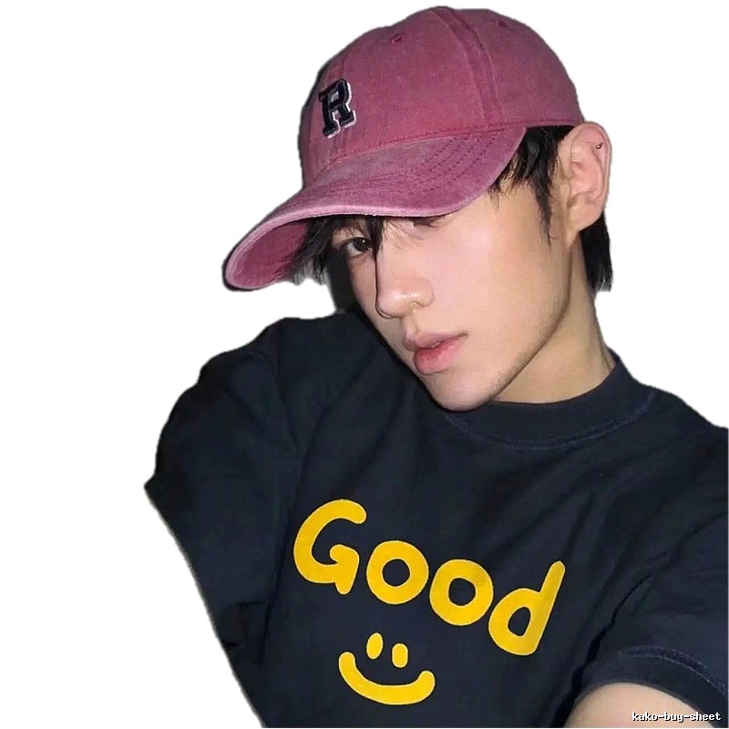 DREW Smiley Series American Streetwear Style Black T-Shirt