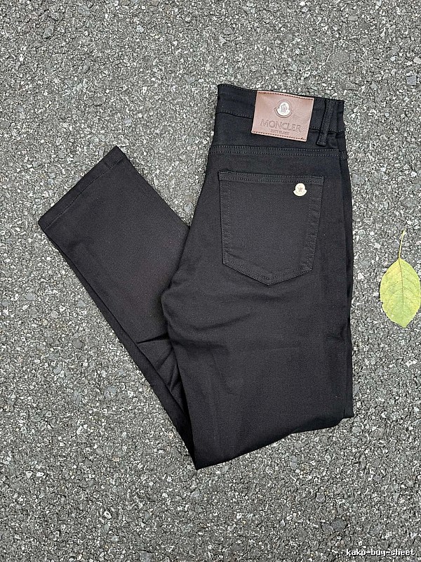 Emporio Armani Daily Slim Casual Pants - small eagle pocket emblem and dark tonal finish