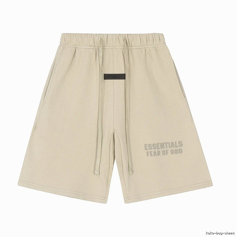 ESSENTIALS casual khaki shorts