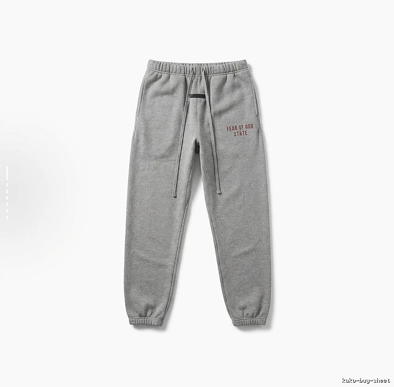 ESSENTIALS casual style grey sweatpants
