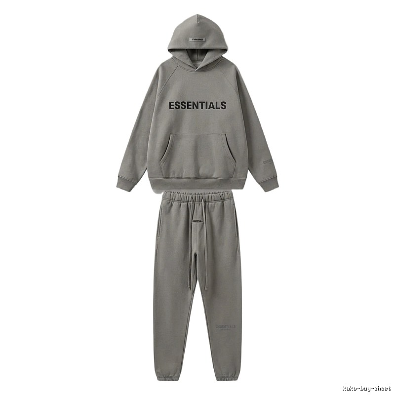 ESSENTIALS grey casual suit