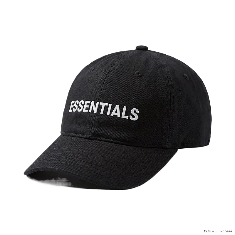 ESSENTIALS minimalist style black hat