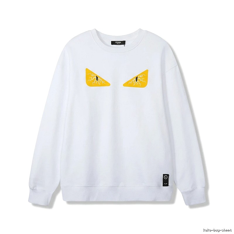 Fendi Little Monster White Sweatshirt