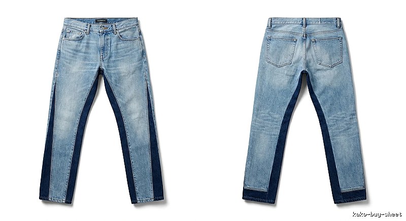 Gallery Dept. Color - Blocked Retro - Style Jeans