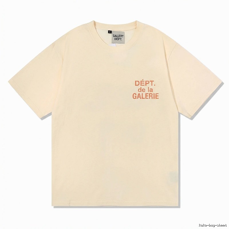 Gallery Dept minimalist style beige T-shirt
